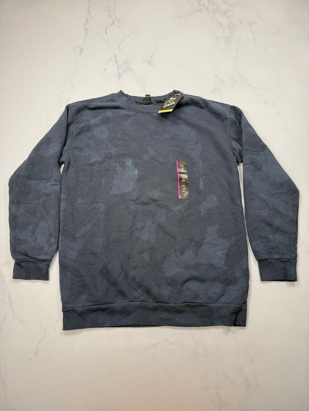 Art Class Sweatshirt Sweatshirt Navy Modern Streetwear Boxy Fit - Boys XXL